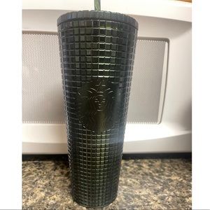 Green Starbucks Grid Venti Cup